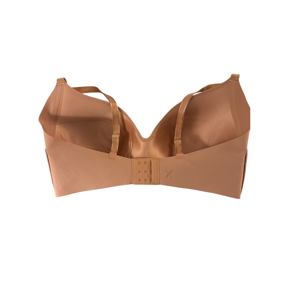 Knix Wireless Bra Size 8 Nude Beige Full Coverage Seamless Comfort Bra 40D - Picture 2 of 5